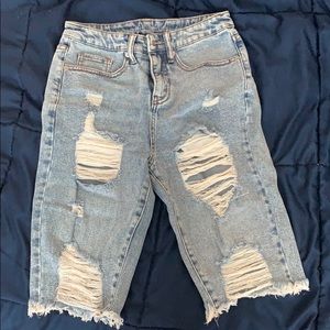 Jean shorts